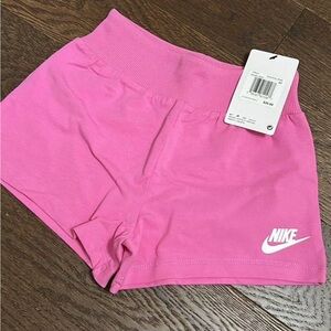 Nike toddler girls shorts size 4T pink.  New with tags